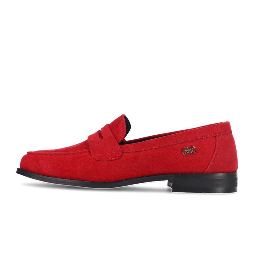 DMD KT1064 SUEDE RED SHOES | DMD Muracchini