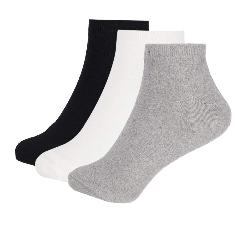 DMD Secret Sock 3 Pair Black/White/Grey | DMD Muracchini